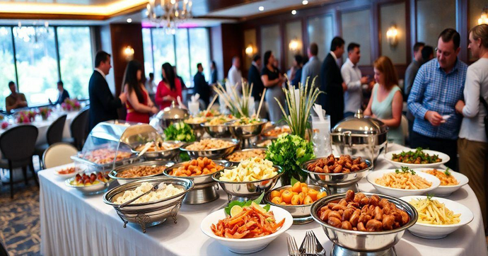Buffet de Confraternização: Delícias para Celebrar