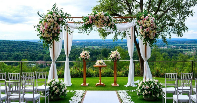 Melhores Locais para Casamento ao Ar Livre