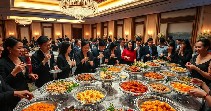Buffet Festa Corporativa: Como Escolher o Melhor para Seu Evento