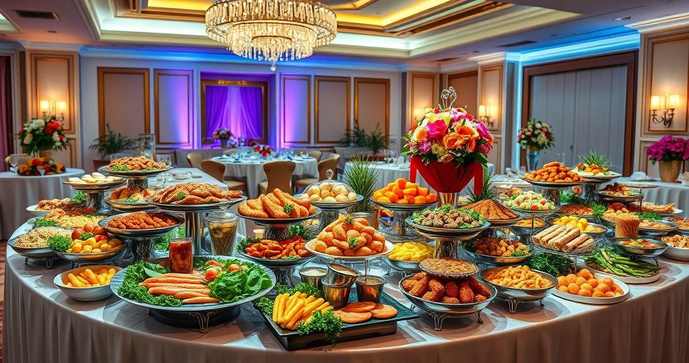 Buffet para Casamentos: Como Escolher o Menu Perfeito para o Seu Grande Dia