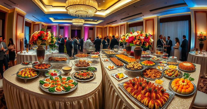 Buffets para eventos que impressionam: como escolher o ideal para sua celebração